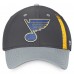 Бейсболка St. Louis Blues Fanatics Authentic Pro Home Ice - Charcoal/Gray
