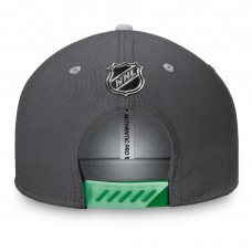 Бейсболка Vancouver Canucks Fanatics Authentic Pro Home Ice - Charcoal