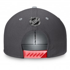 Montreal Canadiens Authentic Pro Home Ice Snapback Hat - Charcoal
