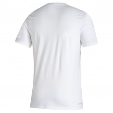 Tampa Bay Lightning Adidas 2022 NHL Stadium Series Amplifier T-Shirt - White