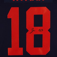 Игровая джерси Autographed Edmonton Oilers Zach Hyman Fanatics Authentic Navy adidas Alternate Authentic