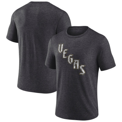 Футболка Vegas Golden Knights Fanatics Black NHL Special Edition Tri-Blend