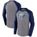 Футболка Nashville Predators Fanatics Special Edition Long Sleeve Tri-Blend Raglan - Heather Gray
