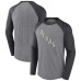 Футболка Vegas Golden Knights Fanatics Heather Gray/Black Special Edition 2.0 Long Sleeve Raglan Футболка Vegas Golden Knights Fanatics Heather Gray/Black Special Edition 2.0 Long Sleeve Raglan