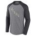 Футболка Vegas Golden Knights Fanatics Heather Gray/Black Special Edition 2.0 Long Sleeve Raglan