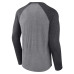 Футболка Vegas Golden Knights Fanatics Heather Gray/Black Special Edition 2.0 Long Sleeve Raglan