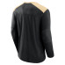 Футболка Vegas Golden Knights Fanatics Black Special Edition 2.0 Long Sleeve Lace-Up