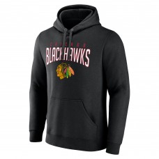 Chicago Blackhawks Special Edition 2.0 Wordmark Pullover Hoodie - Black