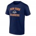 Футболка New York Islanders Fanatics Special Edition 2.0 Wordmark - Navy
