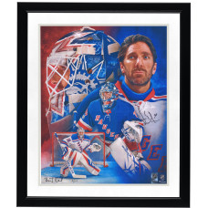 Autographed New York Rangers Henrik Lundqvist Fanatics Authentic 16 x 20 Photo Print - Created and Signed by Artist Brian Konnick - Limited Edition of 130 Autographed New York Rangers Henrik Lundqvist Fanatics Authentic 16 x 20 Photo Print - Created and Signed by Artist Brian Konnick - Limited Edition of 130