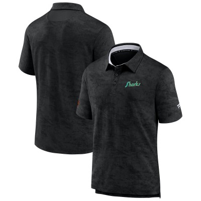 Поло San Jose Sharks Fanatics Special Edition 2.0 Authentic Pro - Black