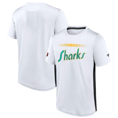 Футболка San Jose Sharks Fanatics Special Edition 2.0 Authentic Pro Tech - White