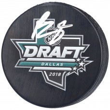 Шайба с автографом Brady Tkachuk Ottawa Senators Fanatics Authentic Autographed 2018 NHL Draft