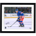 Фото с автографом New York Rangers Adam Fox Fanatics Authentic 16 x 20 Blue Jersey with Puck