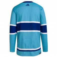 Игровая джерси Montreal Canadiens adidas Reverse Retro 2.0 Authentic Blank - Light Blue