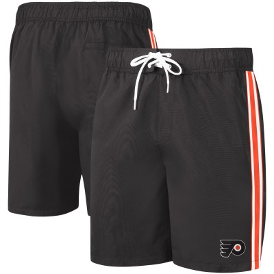 Плавки Philadelphia Flyers G-III Sports by Carl Banks Sand Beach - Black/Orange