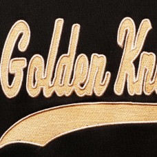 Vegas Golden Knights Starter Womens Playmaker Raglan Pullover Sweatshirt - Black/Gold