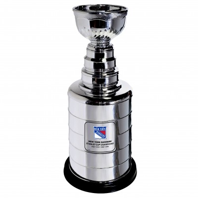 New York Rangers 4-Time Stanley Cup Champions 25 Replica Team Trophy