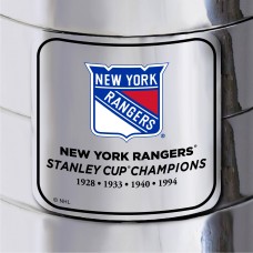 New York Rangers 4-Time Stanley Cup Champions 25 Replica Team Trophy