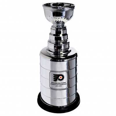 Philadelphia Flyers 2-Time Stanley Cup Champions 25 Replica Team Trophy