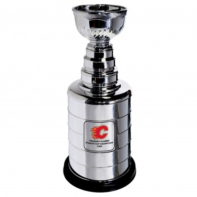Calgary Flames 1989 Stanley Cup Champions 25 Replica Team Trophy