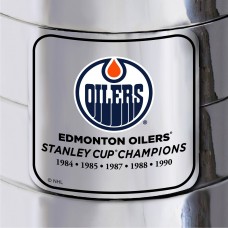Edmonton Oilers 5-Time Stanley Cup Champions 25 Replica Team Trophy
