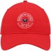 Washington Capitals adidas Team Circle Slouch Adjustable Hat - Red
