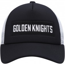 Бейсболка Vegas Golden Knights adidas Team Plate Trucker - Black/White