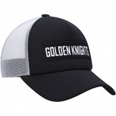 Бейсболка Vegas Golden Knights adidas Team Plate Trucker - Black/White