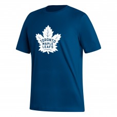 Футболка с номером Auston Matthews Toronto Maple Leafs adidas Fresh - Blue