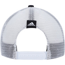Женская бейсболка Pittsburgh Penguins adidas Black/White Graphic Foam Trucker