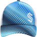 Женская Бейсболка Seattle Kraken adidas Light Blue/White Graphic Foam Trucker