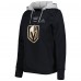 Толстовка Vegas Golden Knights adidas Womens Skate Lace Primeblue Team - Black