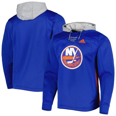 Толстовка New York Islanders adidas Skate Lace Primeblue Team - Royal