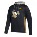 Толстовка Pittsburgh Penguins adidas Skate Lace Primeblue Team - Black