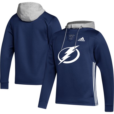 Толстовка Tampa Bay Lightning adidas Skate Lace Primeblue Team - Blue