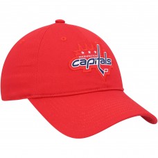 Washington Capitals adidas Primary Logo Slouch Adjustable Hat - Red
