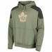 Толстовка Toronto Maple Leafs adidas Military Appreciation Primegreen - Olive