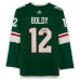 Игровая джерси Autographed Minnesota Wild Matthew Boldy Fanatics Authentic Green adidas Authentic