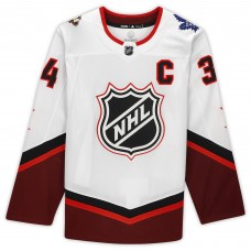 Игровая джерси Autographed Toronto Maple Leafs Auston Matthews Fanatics Authentic White 2022 NHL All-Star Game adidas Authentic