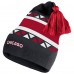 Шапка с помпоном Chicago Blackhawks adidas Reverse Retro 2.0 Cuffed Knit - Black