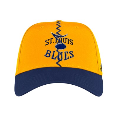 Бейсболка St. Louis Blues adidas Reverse Retro 2.0 - Yellow