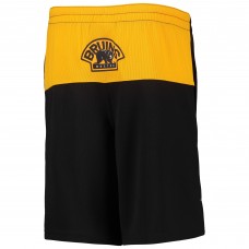 David Pastrnak Boston Bruins Youth Pandemonium Name & Number Shorts - Black