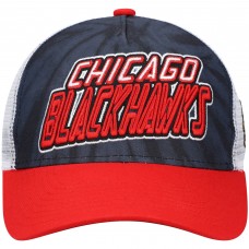 Бейсболка Chicago Blackhawks Youth Team Tie-Dye - Black/Red