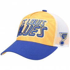 St. Louis Blues Youth Team Tie-Dye Snapback Hat - Gold/Blue