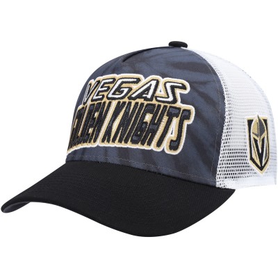 Vegas Golden Knights Youth Team Tie-Dye Snapback Hat - Gray/Black
