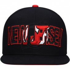 New Jersey Devils Youth Lifestyle Snapback Hat - Black