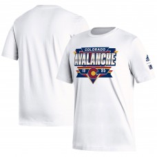 Colorado Avalanche adidas Reverse Retro 2.0 Fresh Playmaker T-Shirt - White