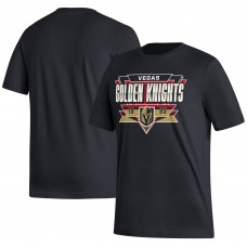 Vegas Golden Knights adidas Reverse Retro 2.0 Fresh Playmaker T-Shirt - Black