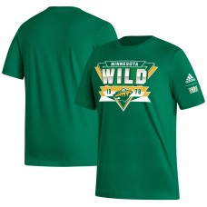 Minnesota Wild adidas Reverse Retro 2.0 Fresh Playmaker T-Shirt - Kelly Green